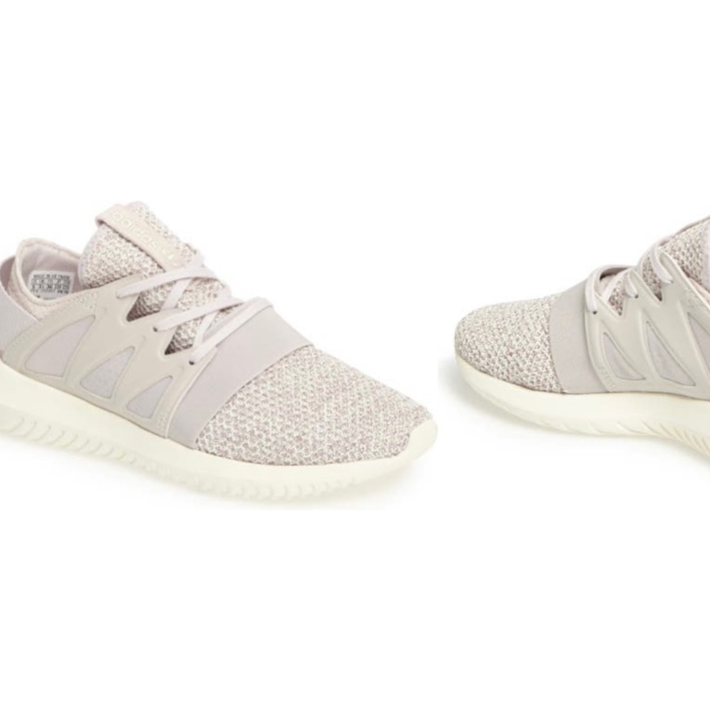 Adidas Tubular, 8.5, Grey/Lavender